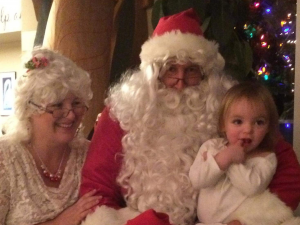 Santa and Mrs Claus of Jeneece Place