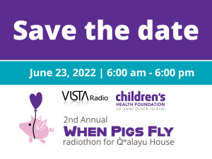 Save the date - When Pigs fly radiothon