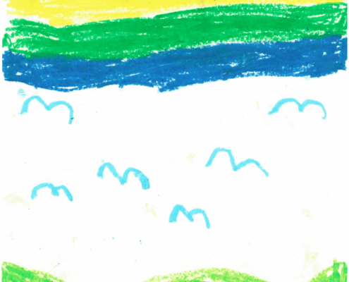 The birds under the rainbow by Anna The birds under the rainbow by Anna