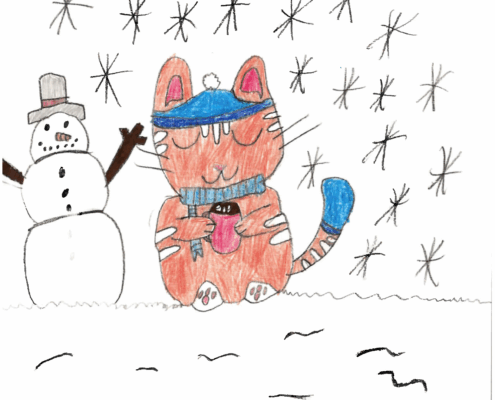 Winter Cat by Ripley Winter Cat by Ripley