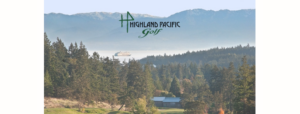 Highland Pacific Golf course with forest and ocean view